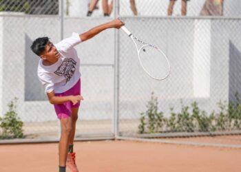 امیر علی فیروزی تنیسور چپ دست ایران فرصتی دوباره در تهران ۱۴۰۳