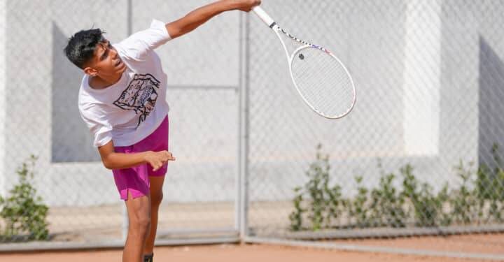 امیر علی فیروزی تنیسور چپ دست ایران فرصتی دوباره در تهران ۱۴۰۳