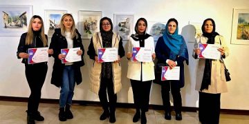 «آذرنقش» و یک پیام روشن: آبرنگ همچنان زنده و پویاست